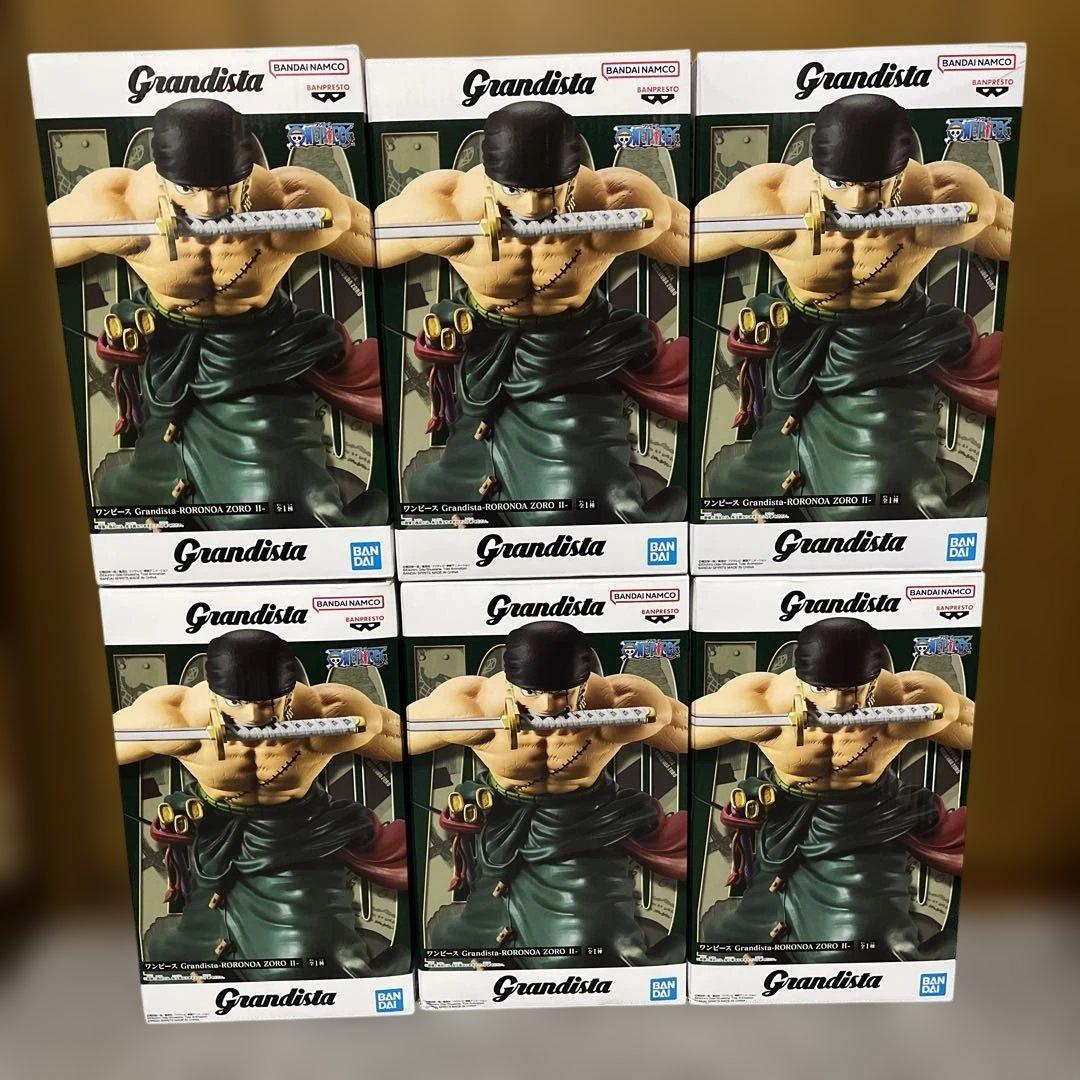 『ワンピース』 Grandista-RORONOA ZORO Ⅱ 6点セット Grandista RORONOA ZORO II フィギュア 6体セット ゾロ Amazon.co.jp
