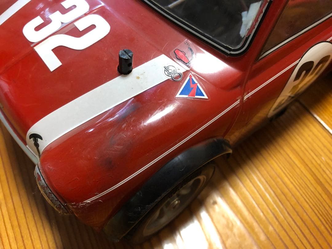 フタバ2PL-2.4Gプロポセット搭載、タミヤM05ミニクーパー赤 - メルカリ