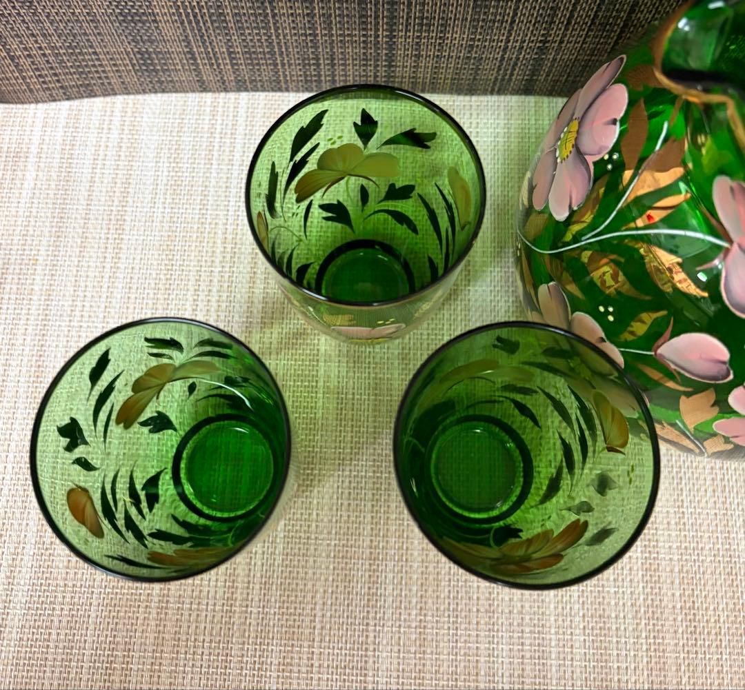 BOHEMIA Glass ボヘミア グラス ピッチャー グラスセット - コップ