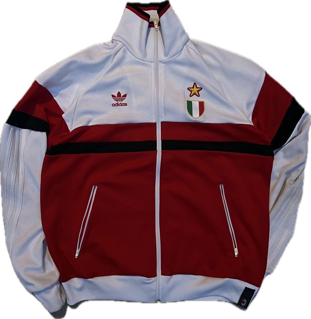 adidas アディダス トラックジャケットACミランイタリア国旗 中古・古着通販】adidas (アディダス) トラックジャケット ACミラン
