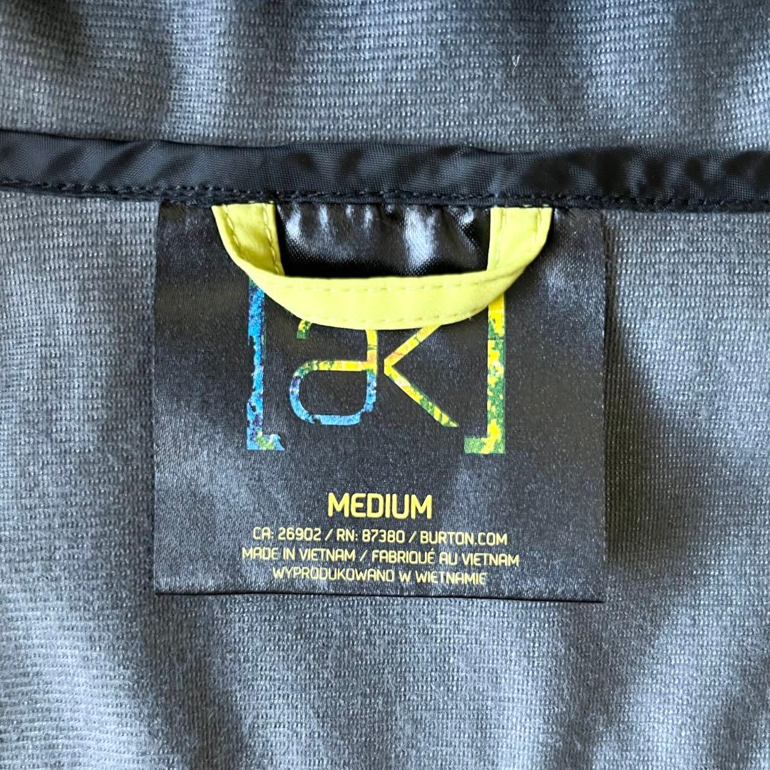 3244【美品】バートン ジャケット ak バイカラー ウィンドストッパー