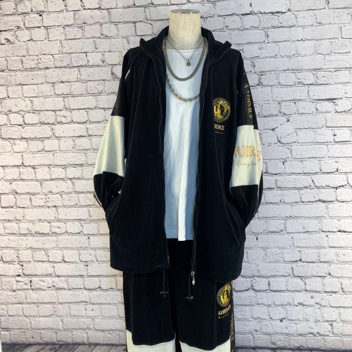 超激レア！ A.VERSACE ヴェルサーチ ベロアセットアップ 90s