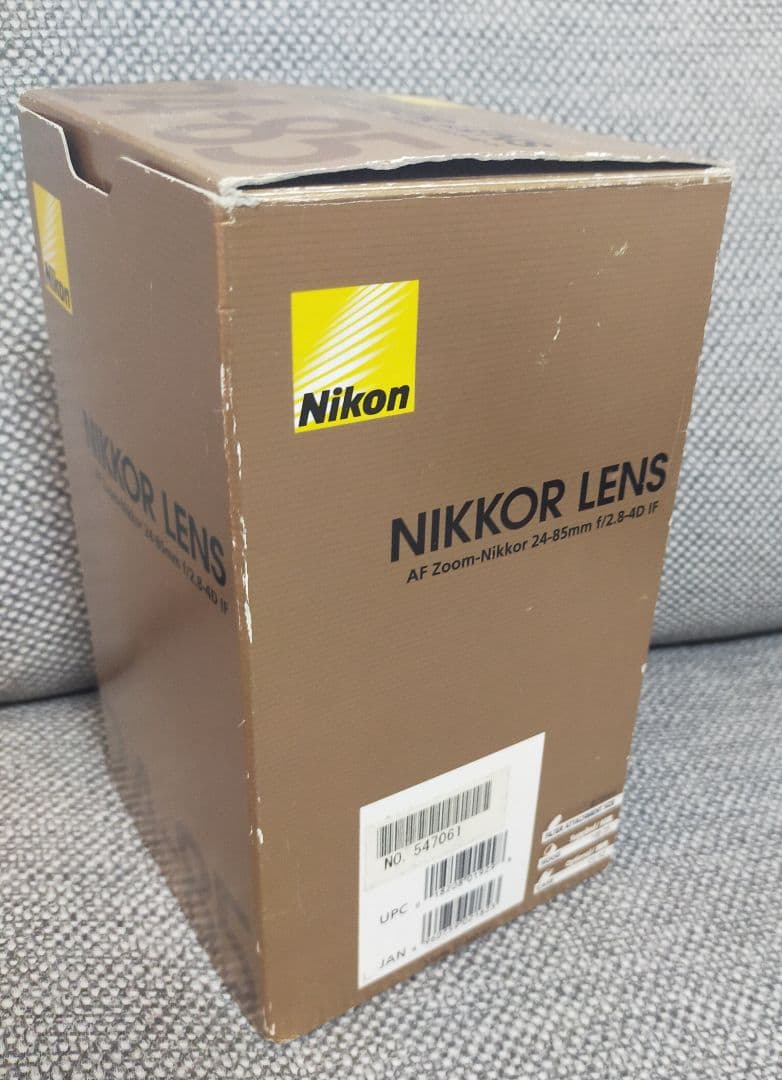 nikonレンズ　24-85mm f/2.8-4 D