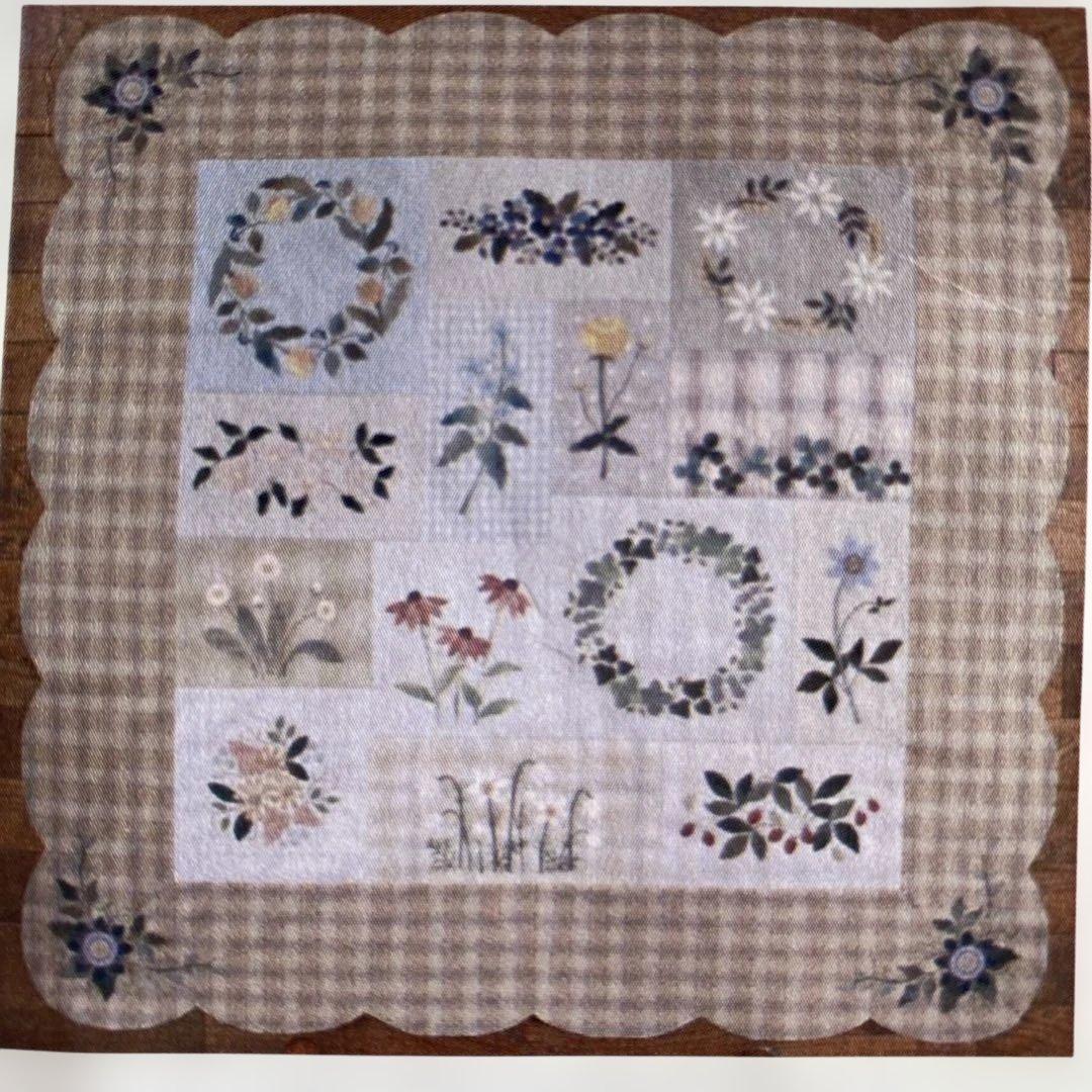 Flowers キット 12ヶ月105cmx105cm Floral Building Blocks Kit 12 flowers block botanical toy building