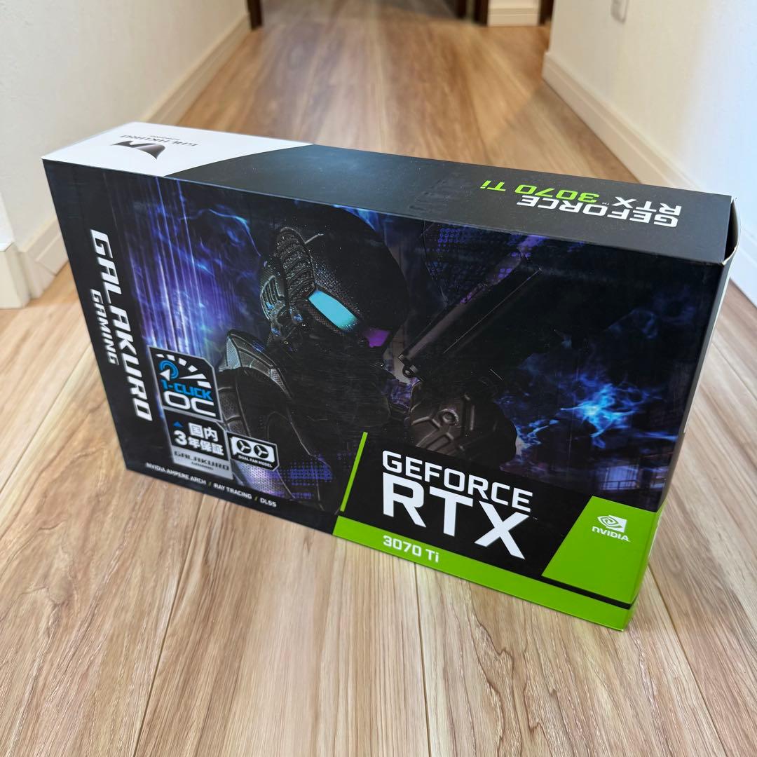 【新品・未開封】玄人志向 GALAKURO RTX3070Ti 8GB GK-RTX3070Ti-E8GB/WHITE | 玄人志向 GALAKURO NVIDIA GEFORCE RTX