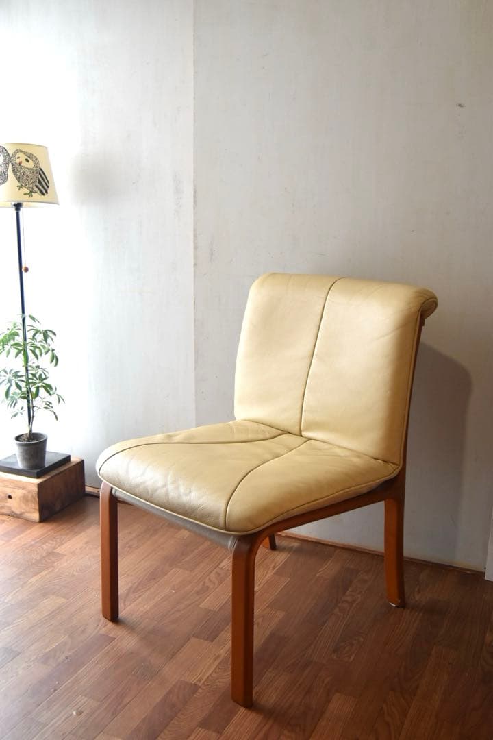 akarimochi 富士ファニチア ダイニングチェア① FUJI FURNITURE Koti Wide Armless Chair / 冨士ファニチア コティ