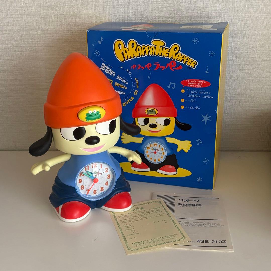 パラッパラッパー 目覚まし時計 完動品 - メルカリ