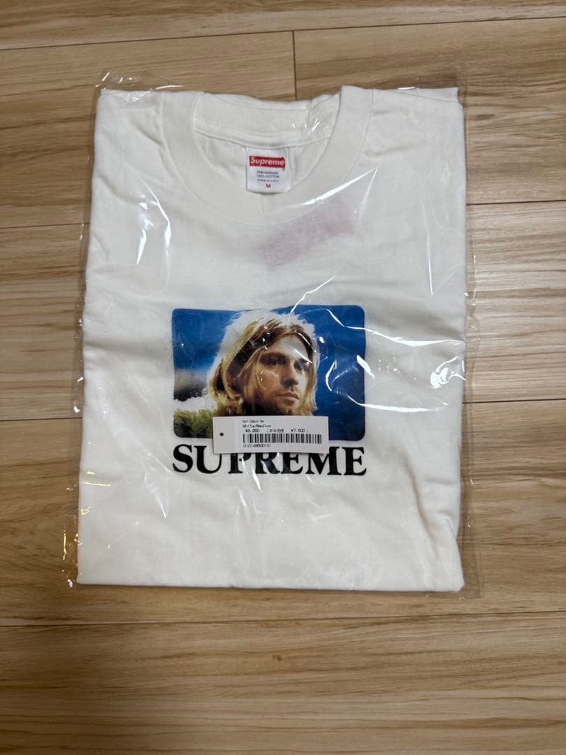 Supreme  Cobain Tee Heather Grey M 白 Supreme Kurt Cobain Tee (SS23) - $48