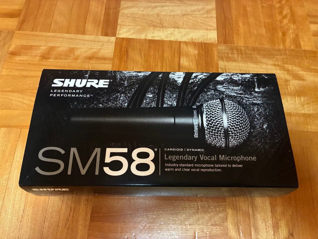 SHURE SM58 ダイナックマイク SHURE SM58 ダイナミックマイク - パプリカミュージックレンタル