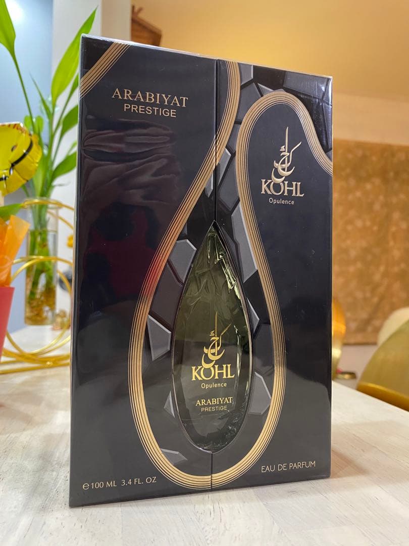 香水(男性用) Arabiyat Prestige Kohl Opulence Kohl Opulence EDP 100ML | Amber, Musk And Bergamot Perfume
