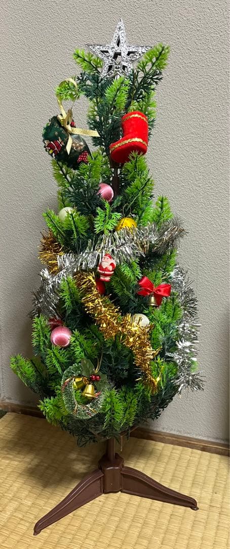 うたぽん様 匿名発送 昭和レトロ クリスマスツリー おまけ付き