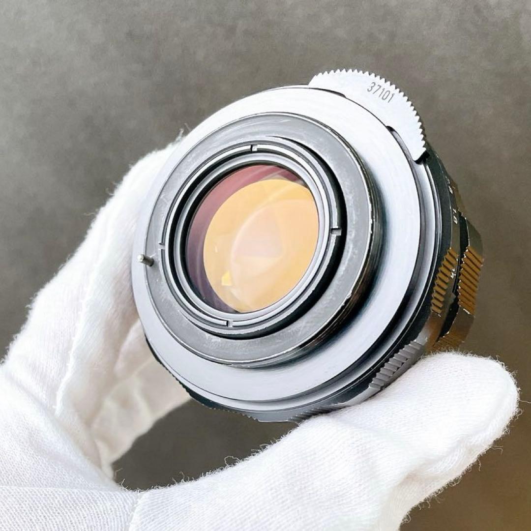 虹色美フレア】Super Takumar 55mm f1.8 整備済