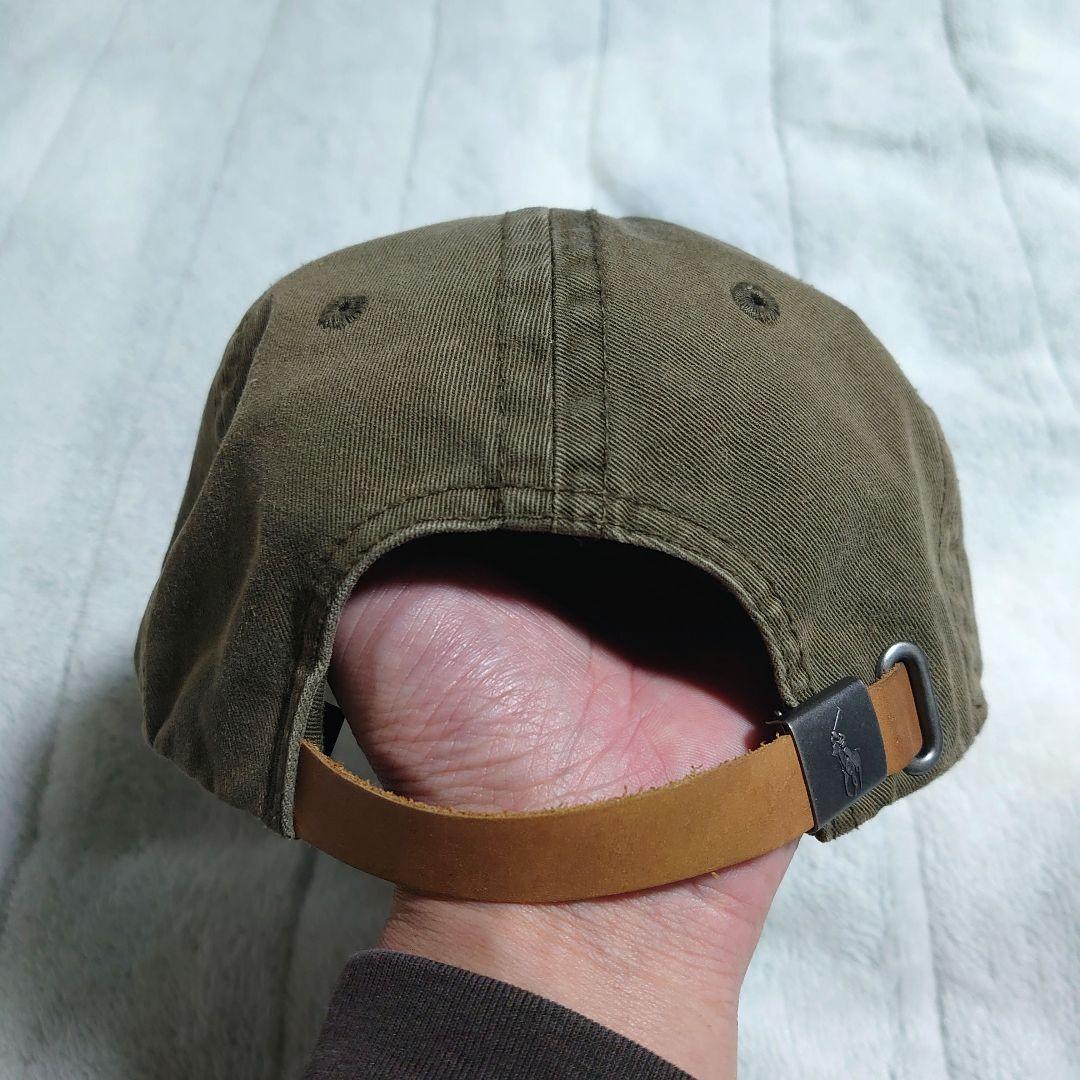 ポロラルフローレン キャップ NY ロゴ コットンツイル カーキ-再入荷品