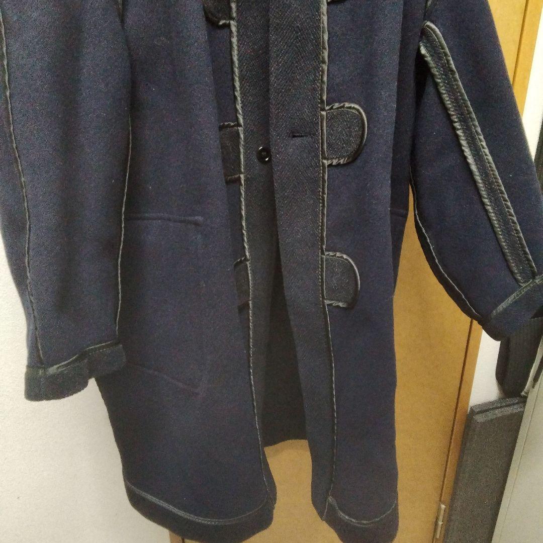 ☆【ムーアブルック生地】英国製 オースチンリード 黒 ダッフルコート