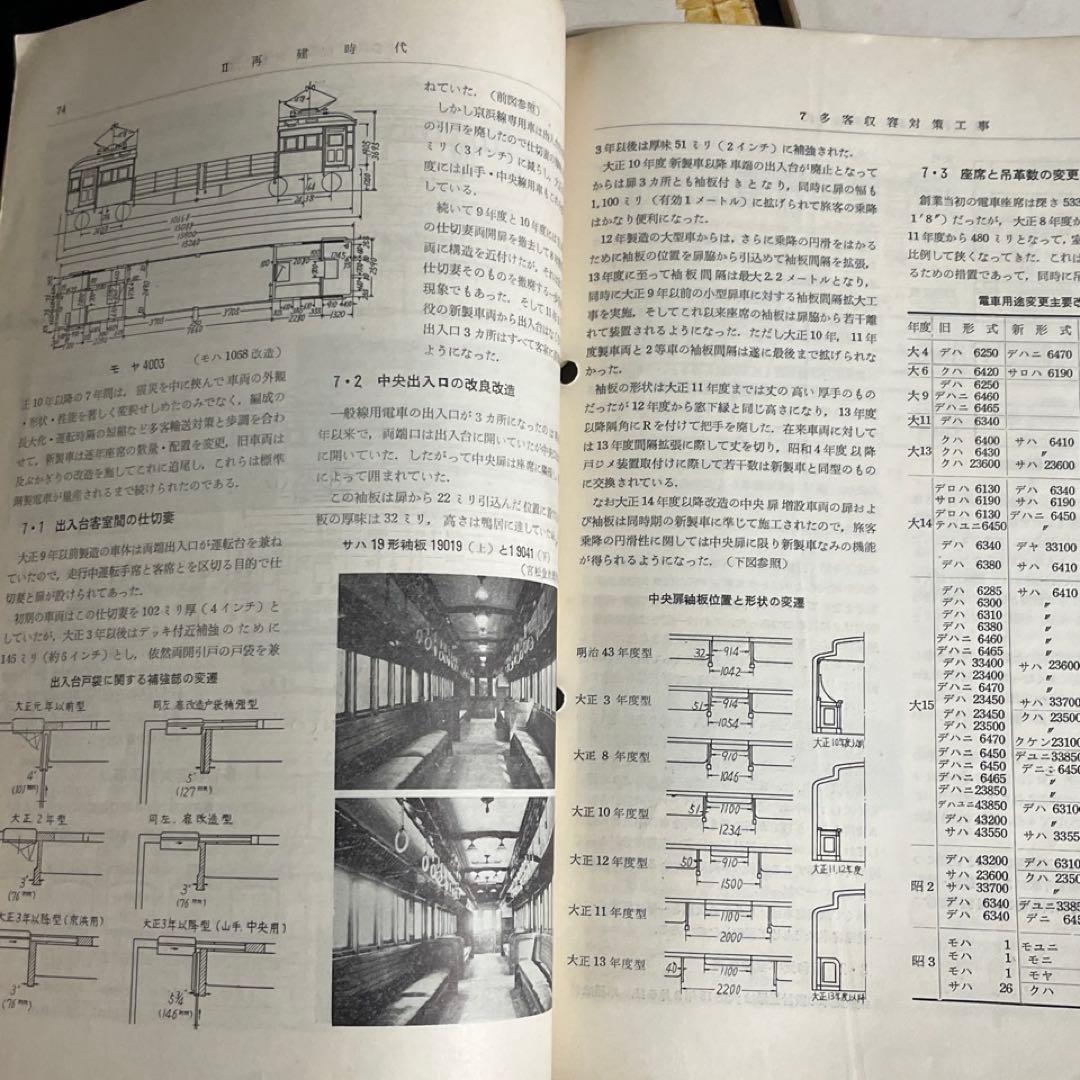 鉄道ピクトリアル別冊】国鉄電車発達史 I・II・III・IV 4冊セット