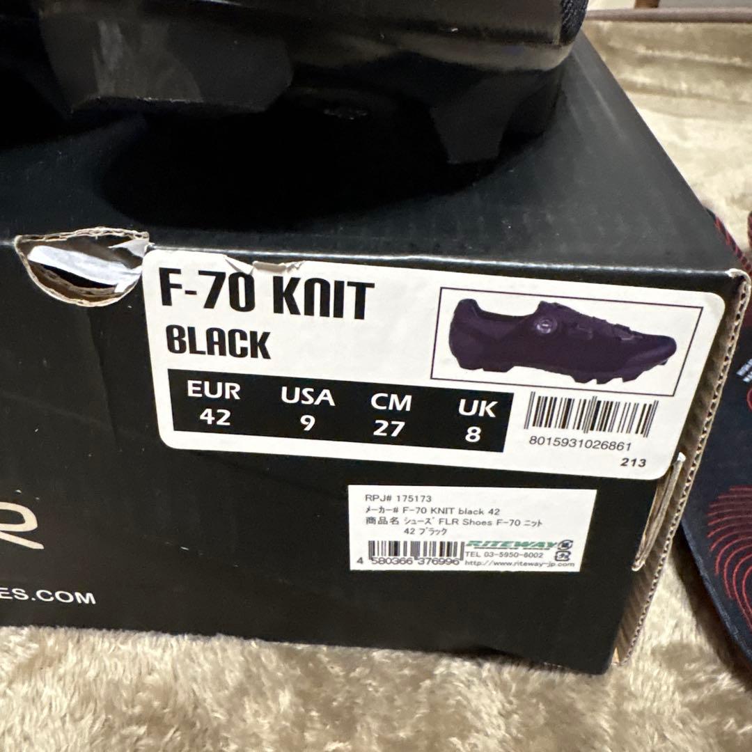 FLR ビンディングシューズ F-70 KNIT 42 27㎝ US9 SPDの通販はau PAY