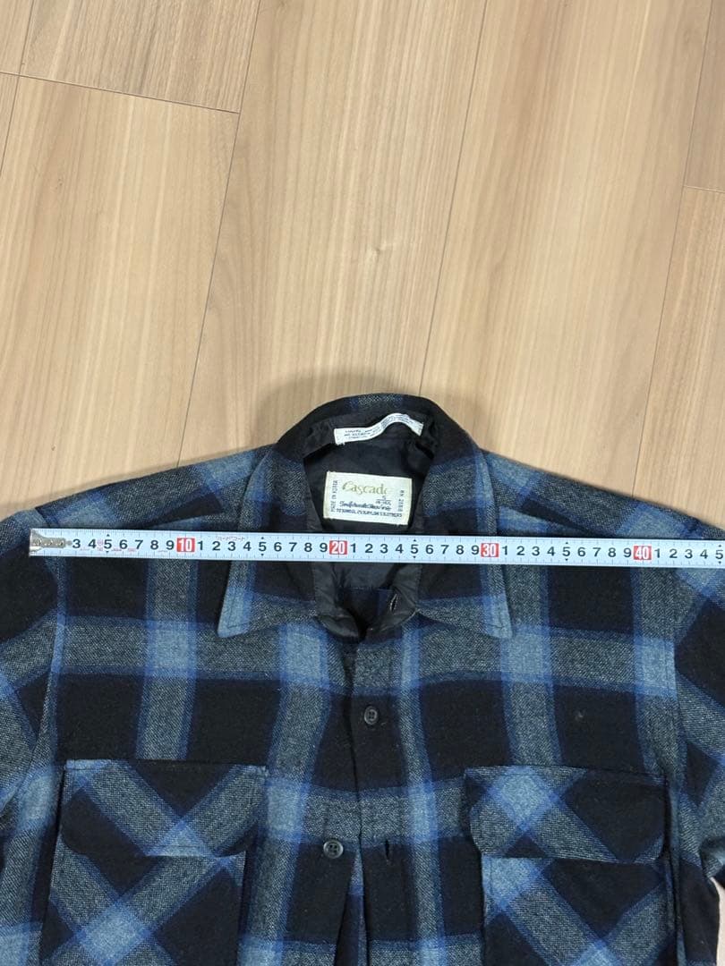 Cascade】ウールシャツ 60s S JAY ADAMS着用【最高柄】 - メルカリ