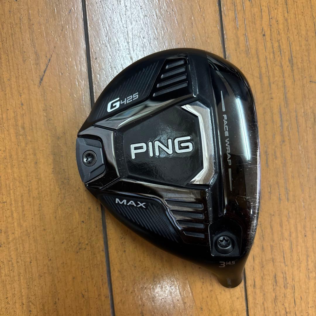 PING G425 3番ウッドヘッドカバー付
