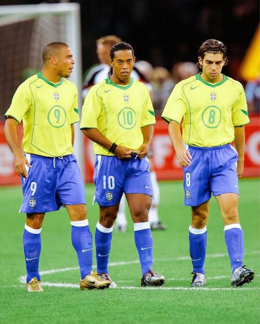 ブラジル代表 2004 #10 ロナウジーニョ ユニフォーム