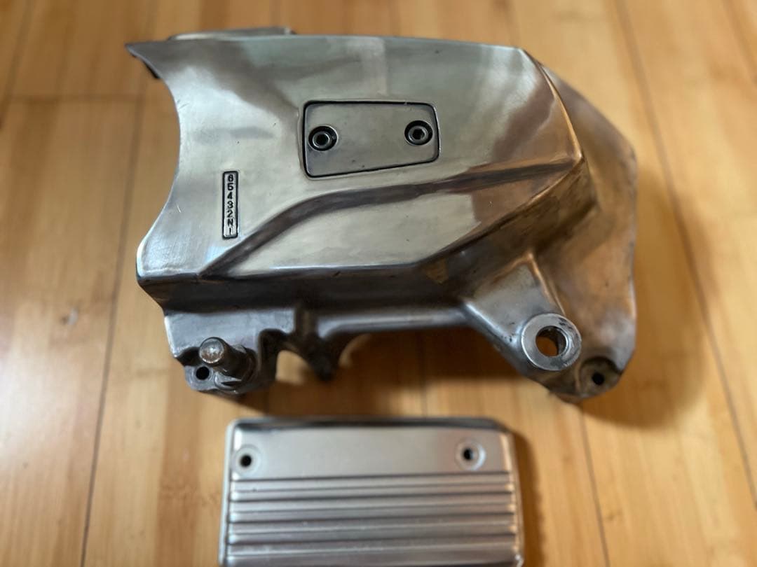 ゼファー 400、ゼファーχ用FX、GP仕様スプロケットカバー Hanasho 花田商会 スプロケカバー ゼファー400 ゼファーX KAWASAKI