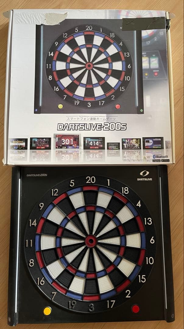 DARTSLIVE 200S 電子ダーツボード 箱付き - ダーツオリジナル
