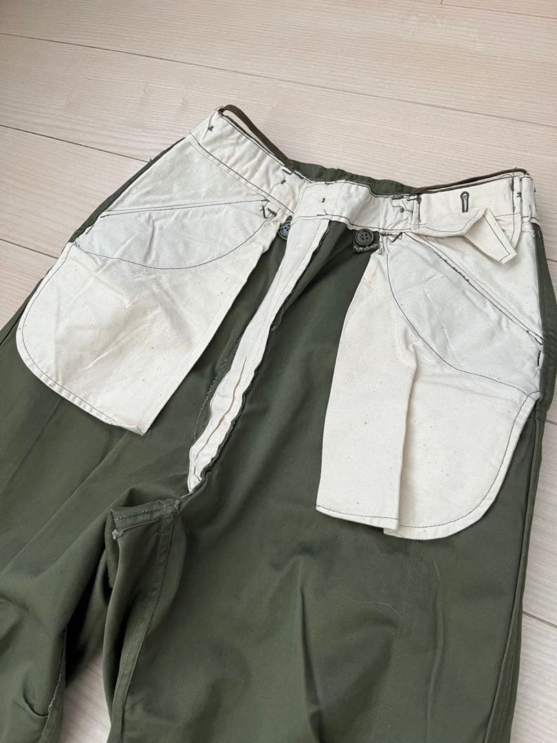 dead stock米軍実物 M-51 TROUSERS アルミジップ S-R