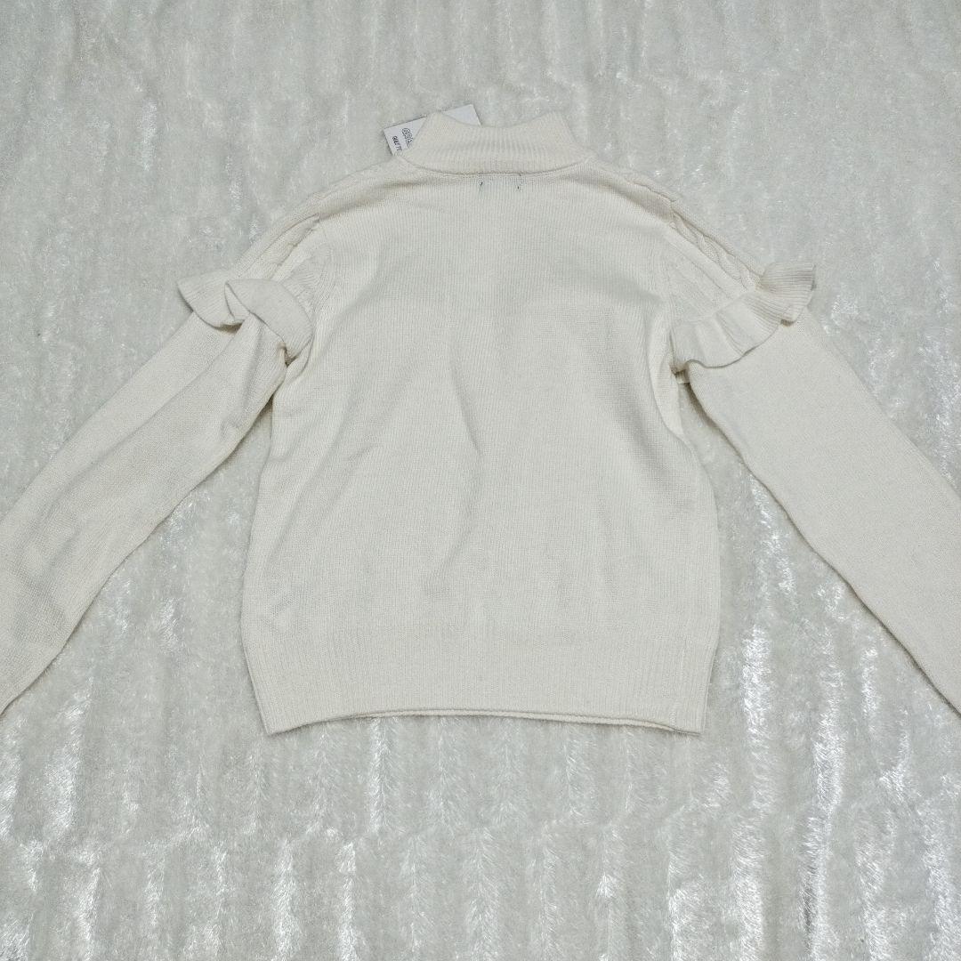 真冬のゴルフウェア新品セットアップフリルセータースカート+おまけ