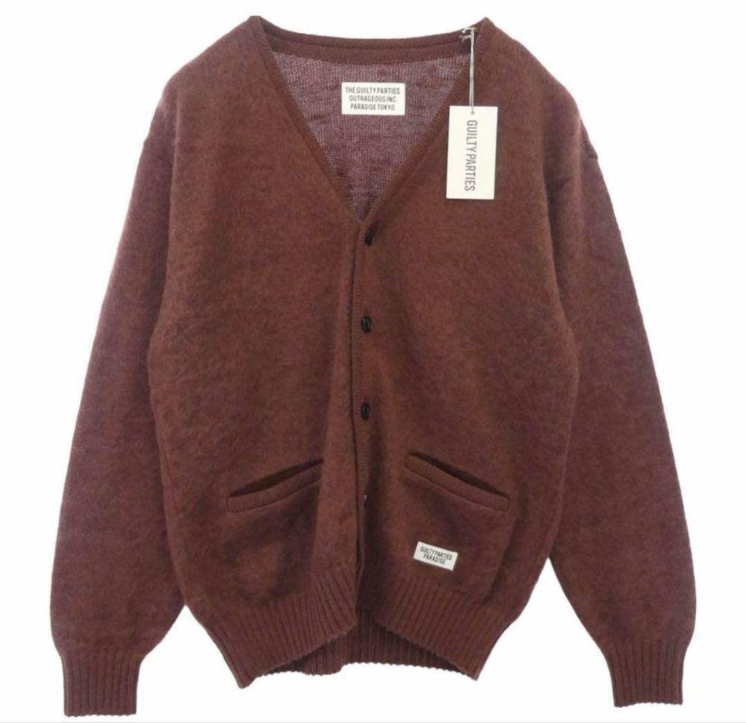トップス WACKO MARIA MOHAIR KNIT CARDIGAN WACKO MARIA LEOPARD MOHAIR JACQUARD KNIT CARDIGAN. Sold out. THANKS !