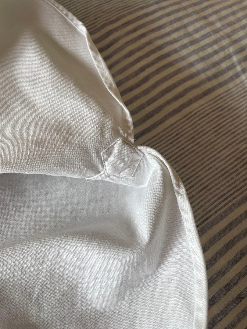 16/41] Drake's インバーテッドプリーツオックスフォードシャツ