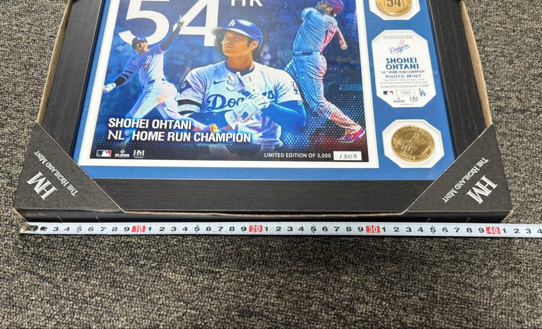 新品】 大谷翔平 54HR ホームラン王 限定 3000個 記念 フレーム