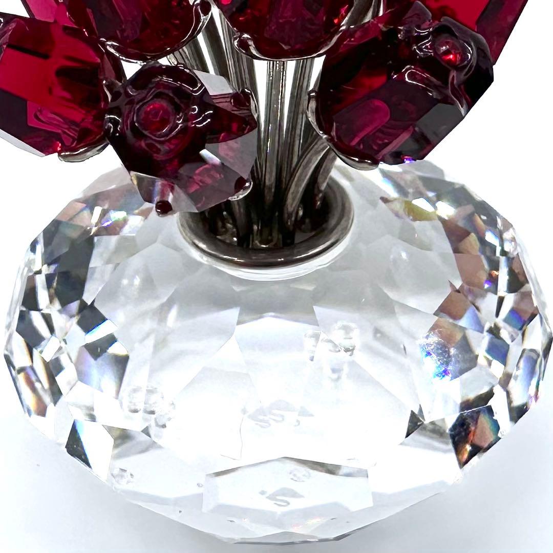 美品✨SWAROVSKI 15本の薔薇 オーナメント カットクリスタル 限定品