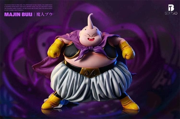 ドラゴンボール 魔人ブウ 無邪気善 ガレージキット フィギュア 塗装