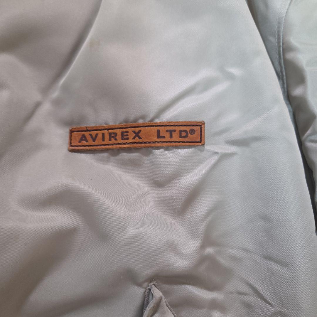 AVIREX MA-1 USA製 レザー ロゴ Lサイズ 買う
