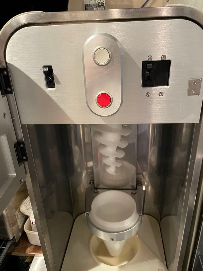 値下げ！BJ フルーツアイスクリームブレンダー 赤 オカネツ - メルカリ