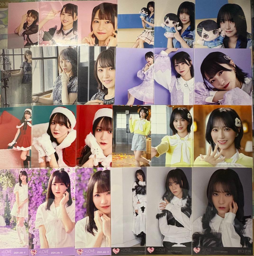 イコラブ 生写真 野口衣織 ノーマル11コンプ セミコンプ9