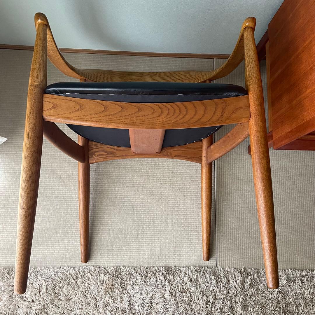 希少Niels Eilersenニールスアイラーセンアームチェアイージーチェア