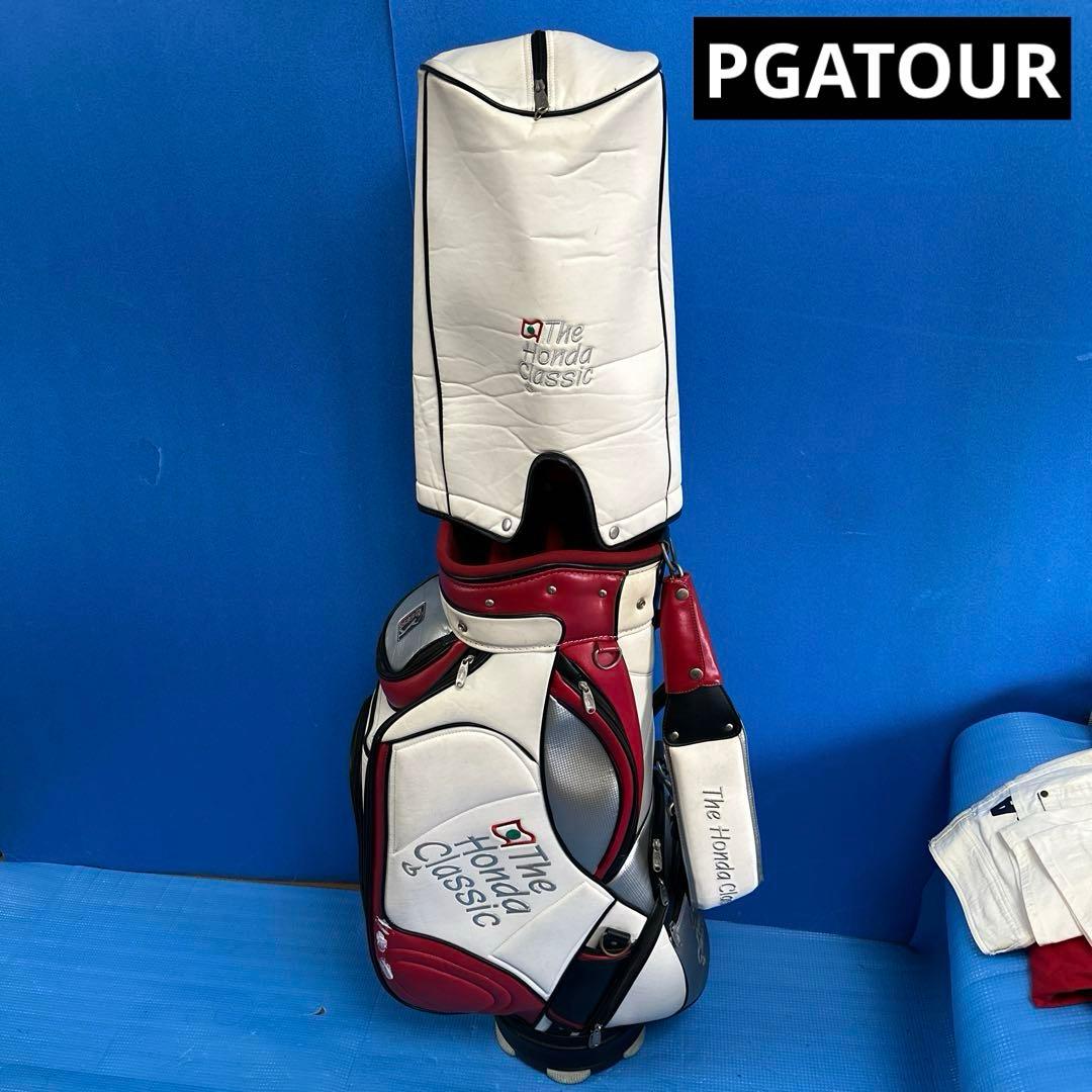 PGA TOUR The HONDA Classicキャディーバッグ US PGA TOUR キャディバッグ3062（生産完了商品） ブラック | ダイヤゴルフ