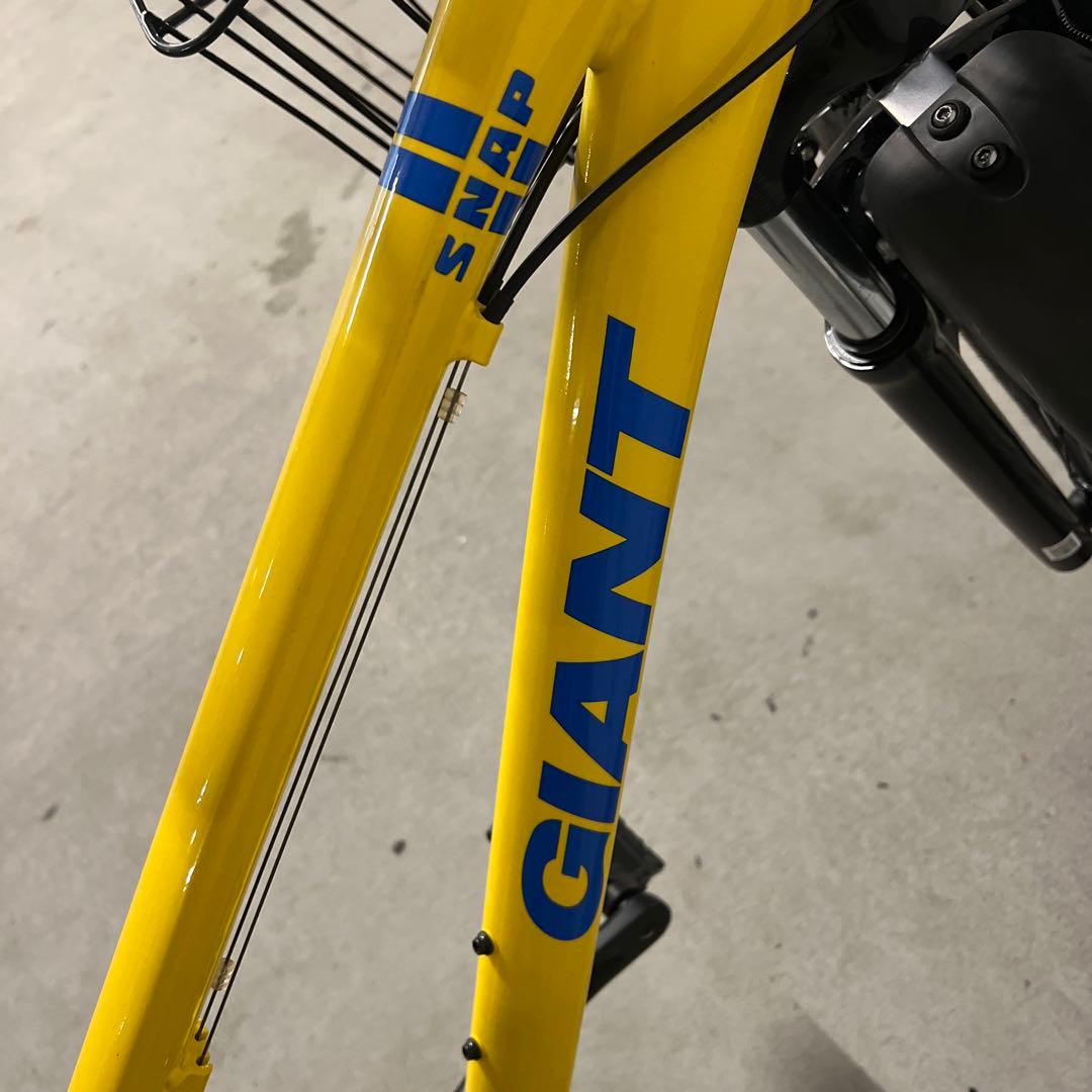 GIANT SNAPキッズ自転車☆サイズ320mm☆身長140cm〜大人☆黄色