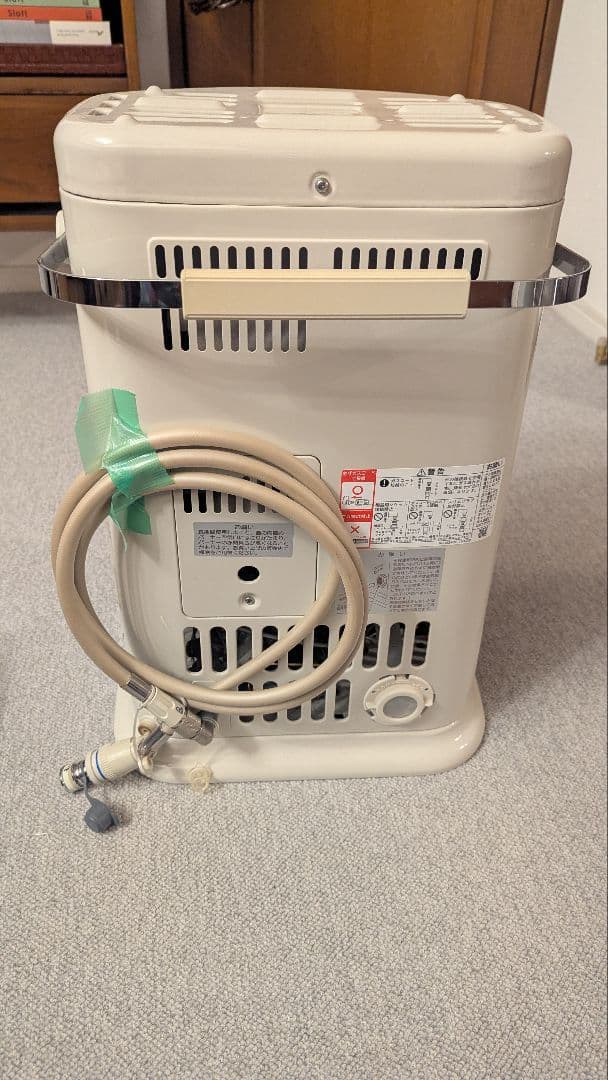 リンナイ 都市ガス用 ガスストーブ 説明書、ホース付き R-852の通販は