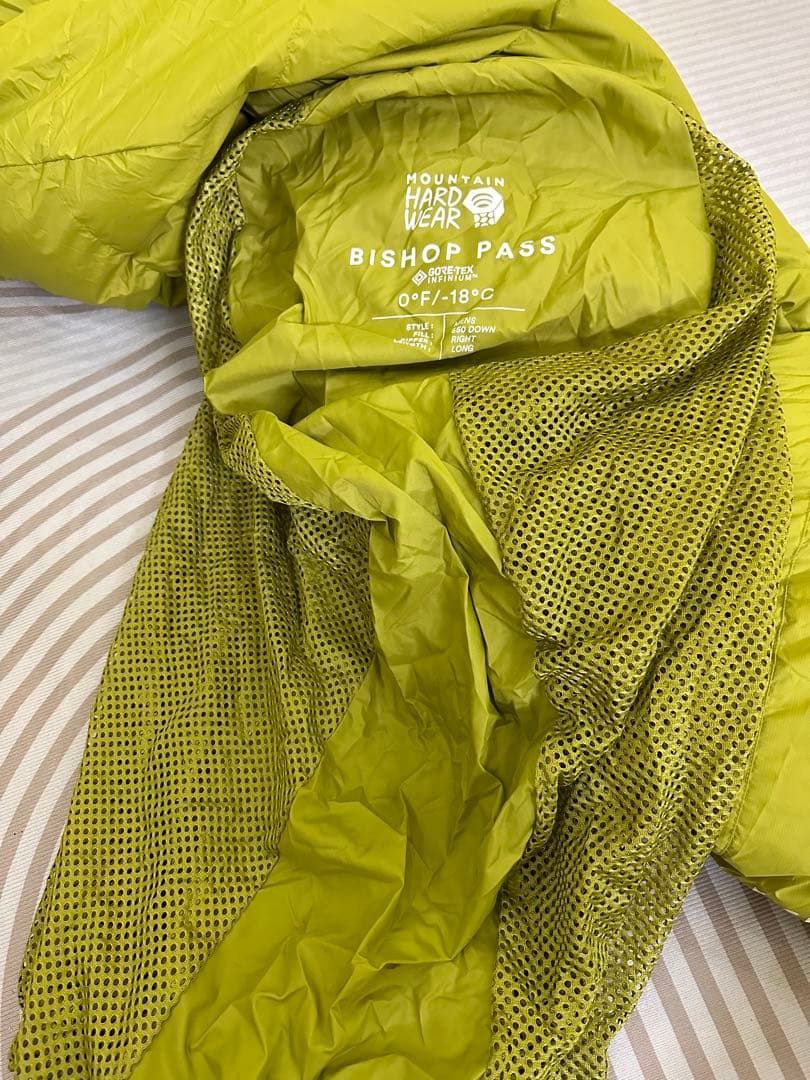 アウトドア寝具 Mountain Hardwear BISHOP GORE-TEX -18C