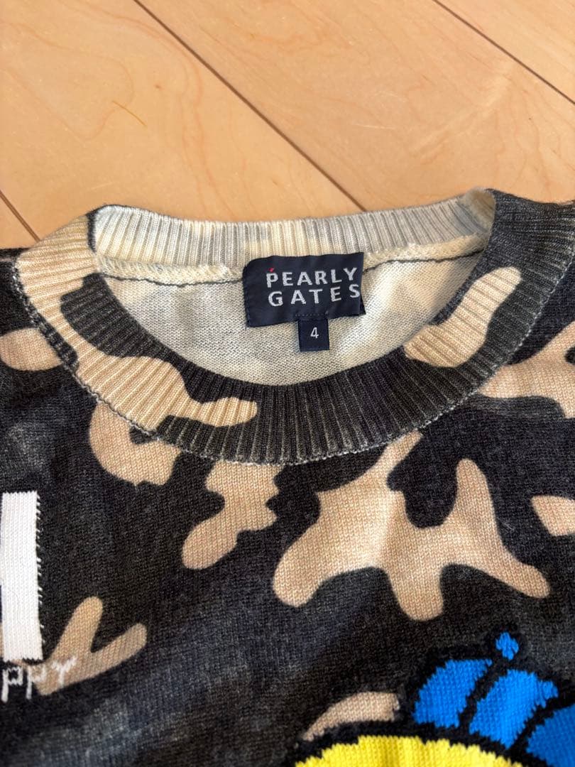 PEARLY GATES 迷彩柄 セーター 4の通販はau PAY マーケット - 輸入雑貨