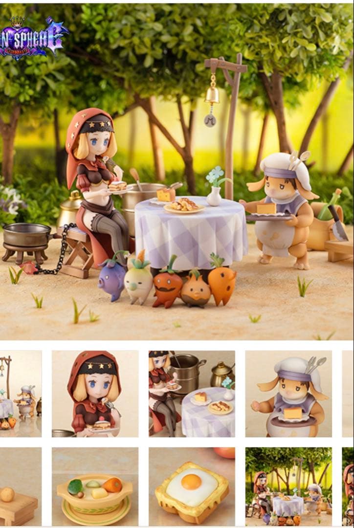 オーディンスフィア　モーリィの出張レストラン　フルセット1点、単品2点 オーディンスフィア レイヴスラシル モーリィの出張レストラン フル