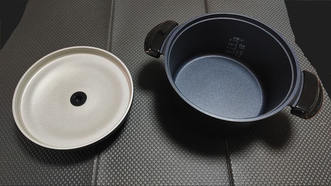 未使用】スーパーラジエント クッキングヒーター 遠赤外線炊飯鍋 22cm