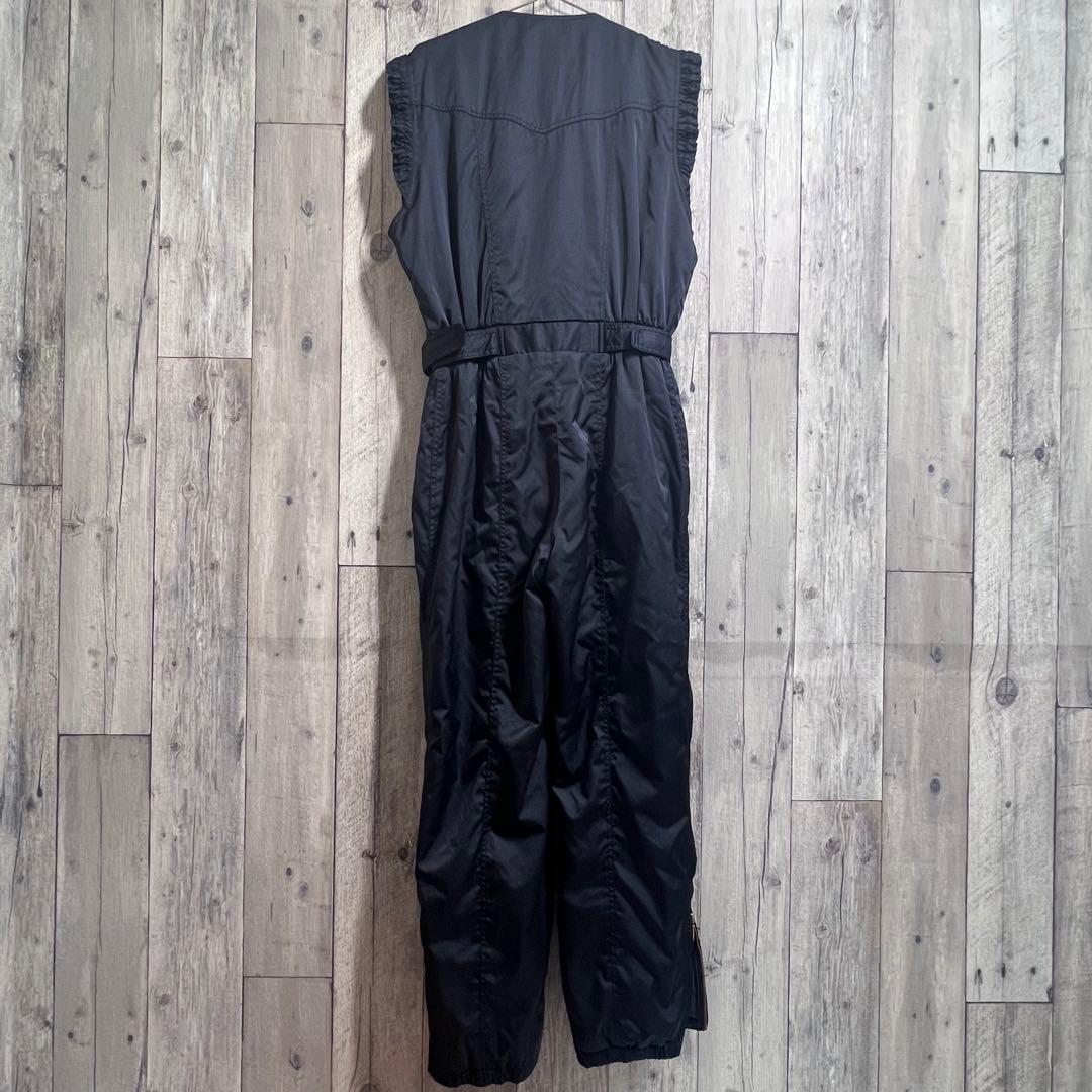 美品 レトロ スキーウェア セットアップ 紫 黒 LLサイズ - メルカリ