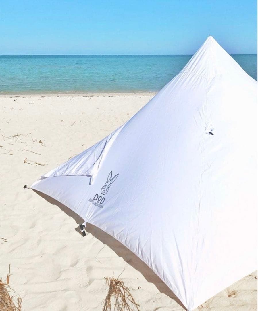 最終値下げ】USED 廃盤 DOD ビーティピ ワンポール テント - メルカリ