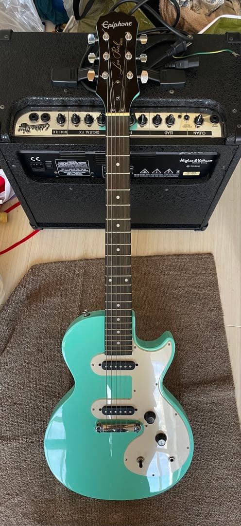 Epiphone Les Paul SL Turquoise エレキギター Amazon | Epiphone Les Paul SL Turquoise レスポール エピフォン