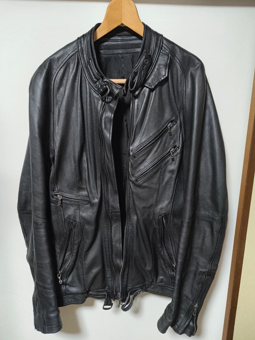 julius　 シングルライダース 楽天市場】【中古】_7 JULIUS (セブンユリウス) 2011AW シープレザー