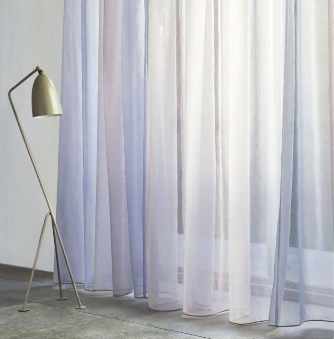 unico カラーレースカーテン W1060×H1860 - メルカリ