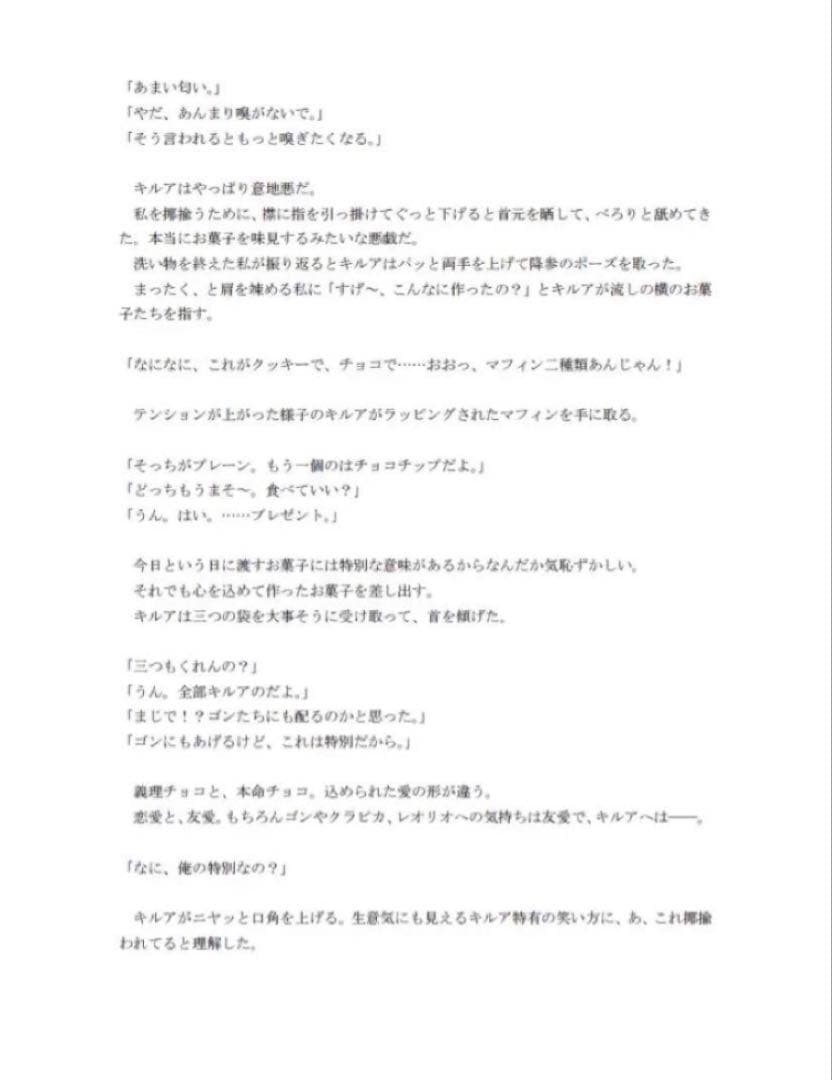 【まり様】オーダー小説