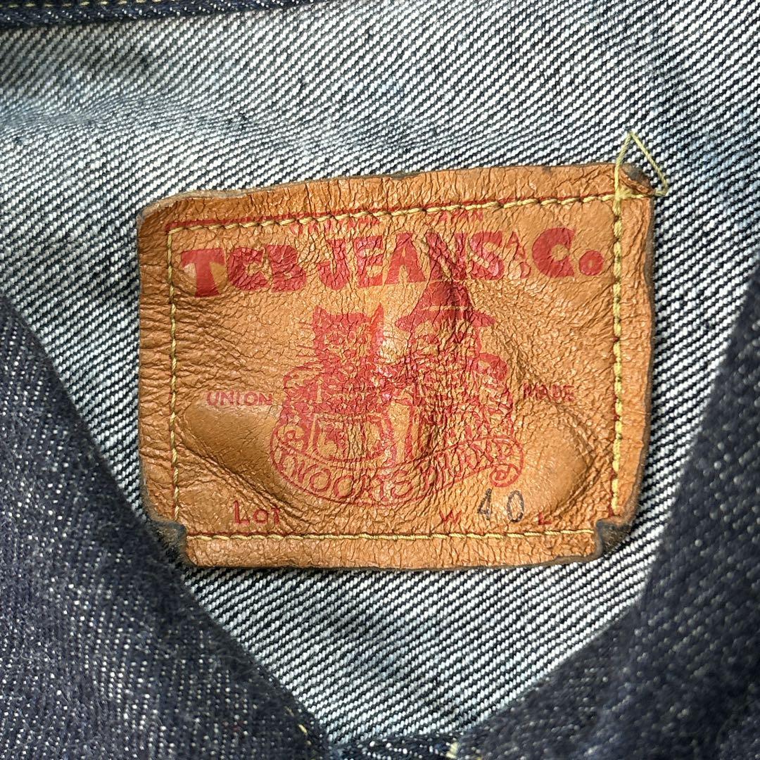 TCB jeans S40's Jacket 13.5oz 大戦モデル 40